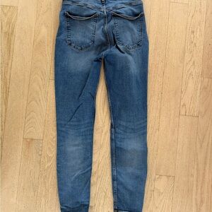 Zara Women's skinny Blue Jeans